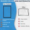 2025 Upgrade 242193212 Refrigerator Freezer Door Gasket Replacement Part,Compatible With Frigidaire/Electrolux,Freezer Door Gasket Seal Part Replaces 1465365,240370906,240390701