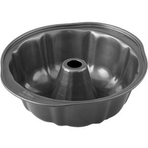 Wilton Gold Premium Non-Stick Warp-Resistant Bakeware, Made without PFAs, Fluted Tube Pan, 9.49 in