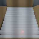 68 PCS LED Foam Glow Sticks Bulk, Glow in the Dark Party Supplies with 3 Modes Colorful Flashing, Neon Party Favors for Birthday, Wedding, Carnival, Concert, Halloween Glow Sticks