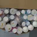 Suclain 1200 Pcs 3 oz Small Colorful Paper Cups Mouthwash Cups Disposable Mini Bathroom Cups for Hot Beverages Coffee Birthday Party Picnic BBQ Supermarket Wedding Travel DIY Event, 20 Assorted Colors