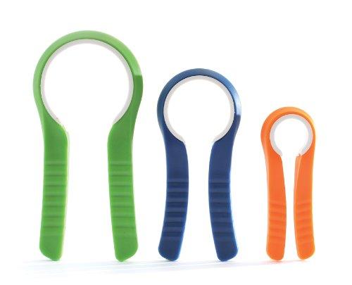 Norpro 3-Piece Jar Opener Set, Multicolor