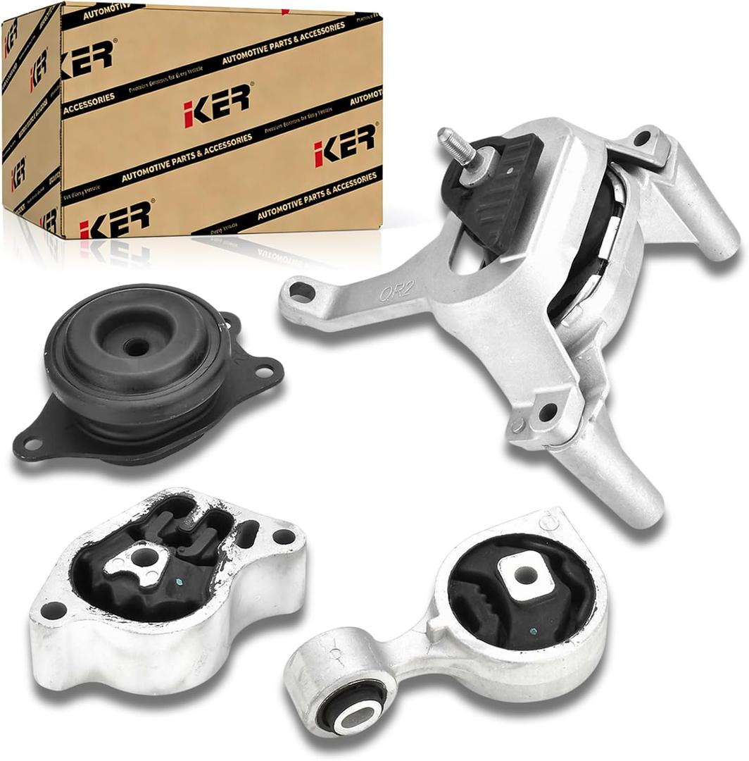 Engine Motor Mount Set Compatible with Nissan Altima 2.5L 2007-2017 Auto Transmission Motor Mount Replace A4350 A4353 A4340 A4339