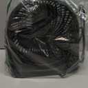 Air Circulator Fan, Desk Fan for Bedroom, Home and Office, With 90-Degree Tilt Head, 3 Speed Settings, Lightweight (3 LBS), 35 Watts, Black, 11.1"W x 6.3"D x 10.9"H