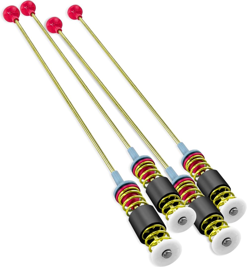 Upgraded DC97-16350U DC97-16350T Washer Suspension Rods for SAMSUNG WA50R5200AW/US, WA50R5400AV/US WA50R5400AW/US WA45T3200AW/A4 WA45H7000AW/A2 and WA45N3050AW/A4 Washing Machine4pcs