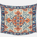 Tapestry Wall Hanging Retro Ethnic Boho Abstract Art Orange Blue Room Decor Tapestries for Bedroom Living Room College Dorm Aesthetic Large 59x79 Inch