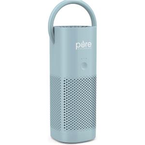 Pure Enrichment PureZone Mini Portable Air Purifier - Cordless True HEPA Filter Cleans Air & Eliminates 99.97% of Dust, Odors, & Allergens Close to You - Cars, School, & Office (Starlight Blue)