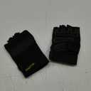 FREETOO Workout Gloves for Men, Weight Lifting Gloves with Full Palm Protection, Ultra Ventilated, Cushion Pads and Silicone Grip (X-Large, black)