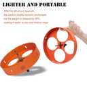 6.5 Inch Hole Saw with Arbor for Metal Wood Plastic, 6-1/2 in Bi-Metal Hole Cutter for Different Project with Smooth and Flat Drilling Edge, Fast Chip Removal,Lighter and Portable