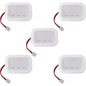 5pc W11483116 Refrigerator LED Light Compatible With Whirlpool KitchenAid Replacement 4961291 AP6990551 PS16221108 EAP16221108