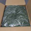 Palonu 2 Pcs 6Ft Artificial Norfolk Garland, Faux Christmas Greenery Touched Like Real Needles Pine, Decoration for Table Mantle Wall Porch Fireplace Indoor Outdoor Winter Holiday Dcor