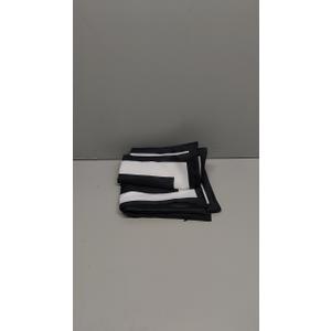 JOJOGOGO Black and White Outdoor Pillow Covers 18x18 Waterproof Set of 2 Black Outdoor Patio Throw Pillows Spring Summer Decor for Porch Swing Garden Chair and Patio Furniture