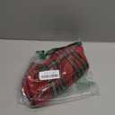 AQOTHES Pack of 2 Christmas Plaid Decorative Throw Pillow Covers Scottish Tartan Cushion Case for Farmhouse Home Holiday Decor Red and Green, 18 x 18 Inches