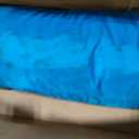 Easthills Outdoors Instant Shader Dark Shelter XL Beach Tent 99" Wide for 4-6 Person Sun Shelter UPF 50+ with Extended Zippered Porch Pacific Blue