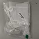 TTSAM Bath Toy Organizer Mesh Storage Organizer Baby Shower Toys Bathtub Net Bag Kids Quick Dry Bathtub Mesh Net Bathtub Toy Holder 2 X Bathroom Storage Bag & 6 X Strong Suction Hooks (White)