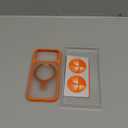 TORRAS for iPhone 17 Pro Case with Stand, Fit for MagSafe, 4X Military Drop Protection, Camera Control Button, Slim Soft Edge Phone Case for iPhone 17 Pro, Translucent Matte Cover 6.3", Bright Orange