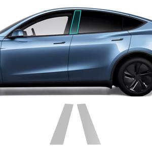 for 2025 2026 Tesla Model Y Juniper TPU PPF Paint Protective Film Custom Fit Anti Scratch Self Healing Shield Guard Tesla Finishing Accessories for B-Pillar