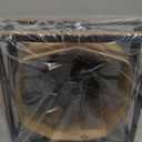 LEDIARY Caged Low Profile Ceiling Fans with Lights and Remote, Rustic Square Flush Mount Ceiling Fan, 6 Speed and Reversible, Small Farmhouse Bladeless Ceiling Fan for Bedroom, Kitchen, Dining Room (Wood Grain)