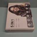 5-in-1 Hot Air Styler Wrap, High-Speed Hair Dryer Brush Blow Dryer with 2 Auto Wrap Curlers for Curling, Straightening, Volumizing, Fast Drying & Frizz-Free Styling for All Hair Types