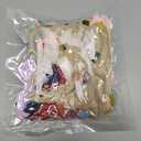 jollybows 20pcs Baby Girls Nylon Hair Bows Headbands Linen Hair Bands Elastic Hair Accessories for Kids Infants Newborn