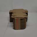 4x4x2 Small Shipping Boxes Set of 100 Brown Corrugated Cardboard Mailer Boxes for Packaging Small Business Craft Gifts Giving Products