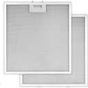 2-Pack WA0575 Range Hood Filter 14.4"x13.5"x0.35" Replacement Compatible with Vissani 30-inch Pyramid or Wall Mount Hood, 5-Layer Aluminum Mesh Grease Filter