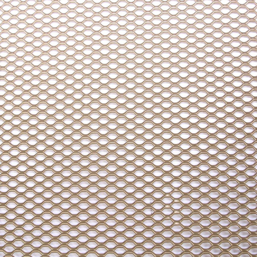 M-D Building Products 57364 24 in. x 48 in. Brass Expandable Aluminum Sheet