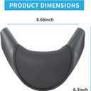 Salon Sink Neck Rest, Shampoo Bowl Gel Neck Pillow Provide Comfortable Neck Support Cushion for Hair Salon Washing Sink Basin, Soft Silicon Neck Rest Cushion Neck Pad for Relaxing Hair Spa Experience