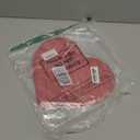 Remerry Leather Heart Placemats Set of 6 Red Heart Shaped Place Mats Waterproof Washable Table Kitchen Mats for Kitchen Dining Decor(Classic,Red,11.81 x 10.24'')