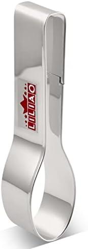 LILIAO Spoon Cookie Cutter Tea Party Fondant Biscuit Cutter - 1.2 x 4.6 inches - Stainless Steel