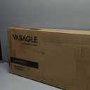 VASAGLE CUSTOS Collection - Shoe Bench, Storage Bench with Padded Seat, Entryway Bench with 15 Compartments, for Bedroom, 11.8 x 41.3 x 18.9 Inches, Rustic Brown and Chestnut Brown ULHS15BX