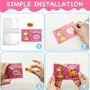 28 Pack Valentines Day Gifts for Kids ,Mochi Squishy Toys with Valentine Greeting Cards Classroom Prizes Exchange Gifts Prizes Valentines Day Gifts for Kids Boy Girl Valentine Party Favors