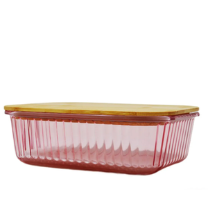 Alta Glass Food Container With Bamboo Lid 51.3 oz