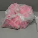 Mini Pink Christmas Tree with Lights, 2ft Artificial Small Table Top Christmas Tree with Bow, Ball Ornaments and White Tree Skirt, 24 Pcs DIY Xmas Decorations for Kids, Toddler Room