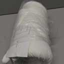 BABELIO Crib Mattress Topper, 100% Machine Washable Breathable Silicone Foam Toddler Mattress Topper Pad, Zipper Cover, 52" x 27" x 1", Fits Standard Size Cribs & Toddler Beds