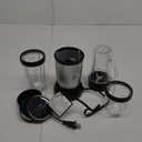 Magic Bullet Personal Blender Set: Bullet Mixer for Smoothies, 250W, Stainless Steel Blades, Dishwasher-Safe Parts