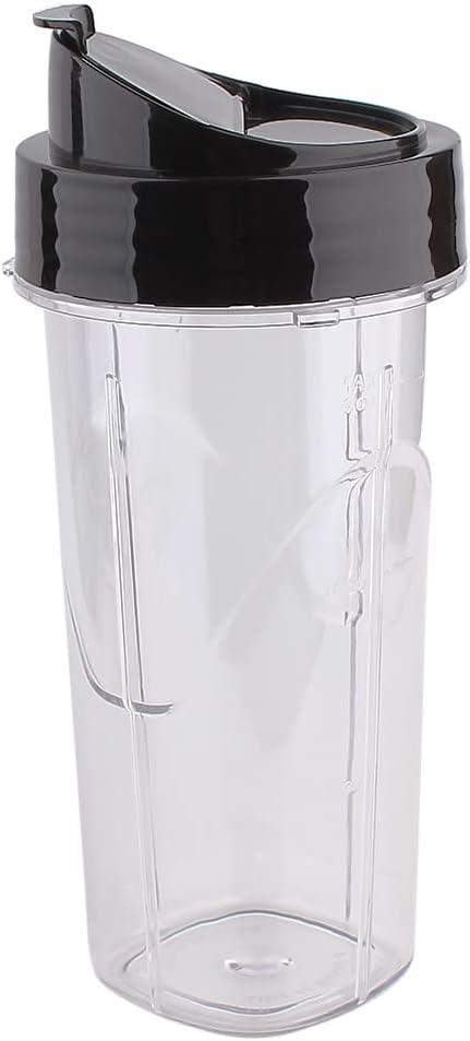 Replacement Parts 24-Ounce Smoothie Cup with lid, Compatible with Oster Pro 1200 Blender