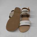 Flat Sandals Leather Algar for Girls, Size 5