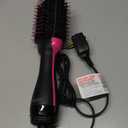 REVLON One-Step Volumizer, Blow Dryer Brush for Easy Salon-Style Blowouts, Revlon Blow Dry Brush is Great for All Hair Types and Lengths (Black)