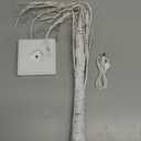 144 LED Artificial Lamp with Timer, DIY Birch Tree with Lights, USB/Battery Powered, Fairy Light Spirit Tree for Table Home Wedding Bedroom Christmas (Warm White) (2ft)