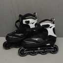 Ruthfot Adjustable Inline Skates for Boys and Girls with Full Light Up Wheels, Outdoor Rollerskates for Kids and Women Size L