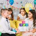 Slow Rise Glitter Square Squishy Cubes for Adults Pack of 4, Gel Ice Cube Stress Balls, Malt Sugar Nice Stress Cubes Sensory Squishy Squeeze Balls for Anxiety Relief(Blue/Purple/Pink/Green)