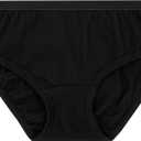 Fruit of the Loom Girls' Cotton Brief Underwear Multipacks (L)