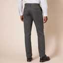 Amazon Essentials Men's Slim-Fit Flat-Front Dress Pant (Gray)