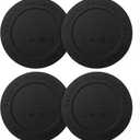 Silicone Bottom Protectors for YETI Rambler Bottle 46 oz, Protective Anti-Slip Rubber Bottom for Mugs and Other Bottles with a Bottom Diameter of 3.22" 82 mm4 Pack