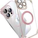 zjmriod Compatible with iPhone 12 Silicone Minimalist Case with Camera Lens Bumper, Frameless Design, Ultra Thin and Shockproof Case, Simple and Practical Impact Protection Case. Pink