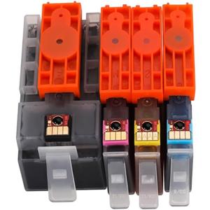 (with Chip) 923 Ink Cartridges Replacement Work for HP OfficeJet 8120 8122e 8123e 8124e 8125e 8128e OfficeJet Pro 8130 8133 8135e 8138e 8139e Printer (4 Pack Black/Cyan/Yellow/Magenta)