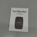 5-in-1 Wireless CarPlay Adapter Support Netflix/YouTube/TF, Wireless Android Auto & Carplay Adapter with USB-A/USB-C Cables, Convert Wired to Wireles Dongle, Magic Video Box Car Play for iPhone