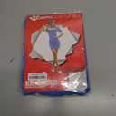 Morph Air Hostess Costume for Women Blue - Retro Stewardess Outfit Womens - Flight Attendant Costume for Women (Small)