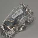 Rely+ 5 Arm Baby Candelabra Silver Glossy 8 Inch Taper Candle Holders Gothic Decorations Candlesticks Holder Home Decor Wedding Parties Centerpiece for Dining Table