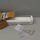 ShadesU Cordless Zebra Blinds for Indoor Windows, Light Filtering Shades, Sliding Door Use, Persianas Modernas, Easy Install (White Color) (Height from 20 Inch to 72 Inch) (30 Inch Width)